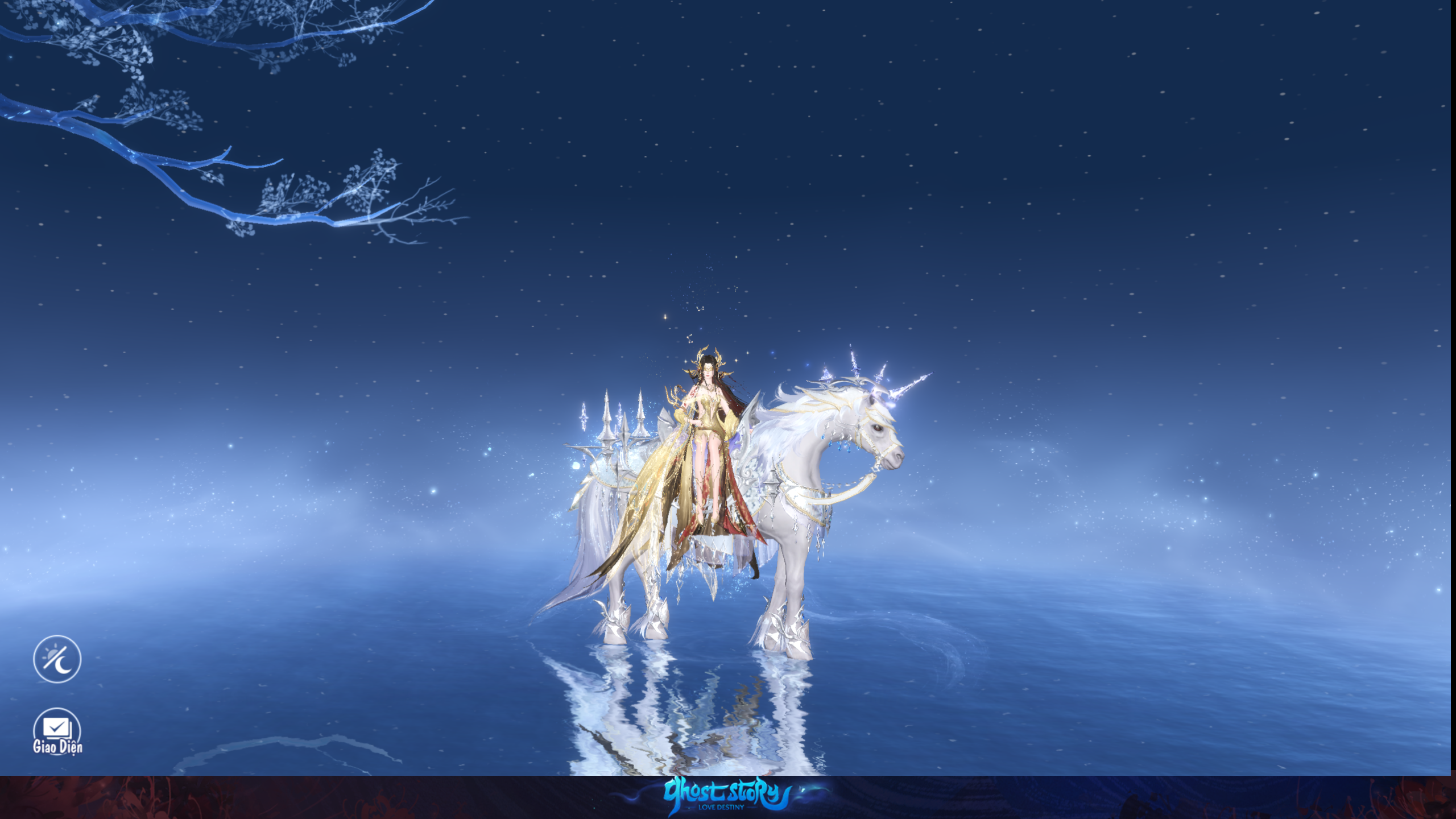 Moonlit Silver Saddle Shine