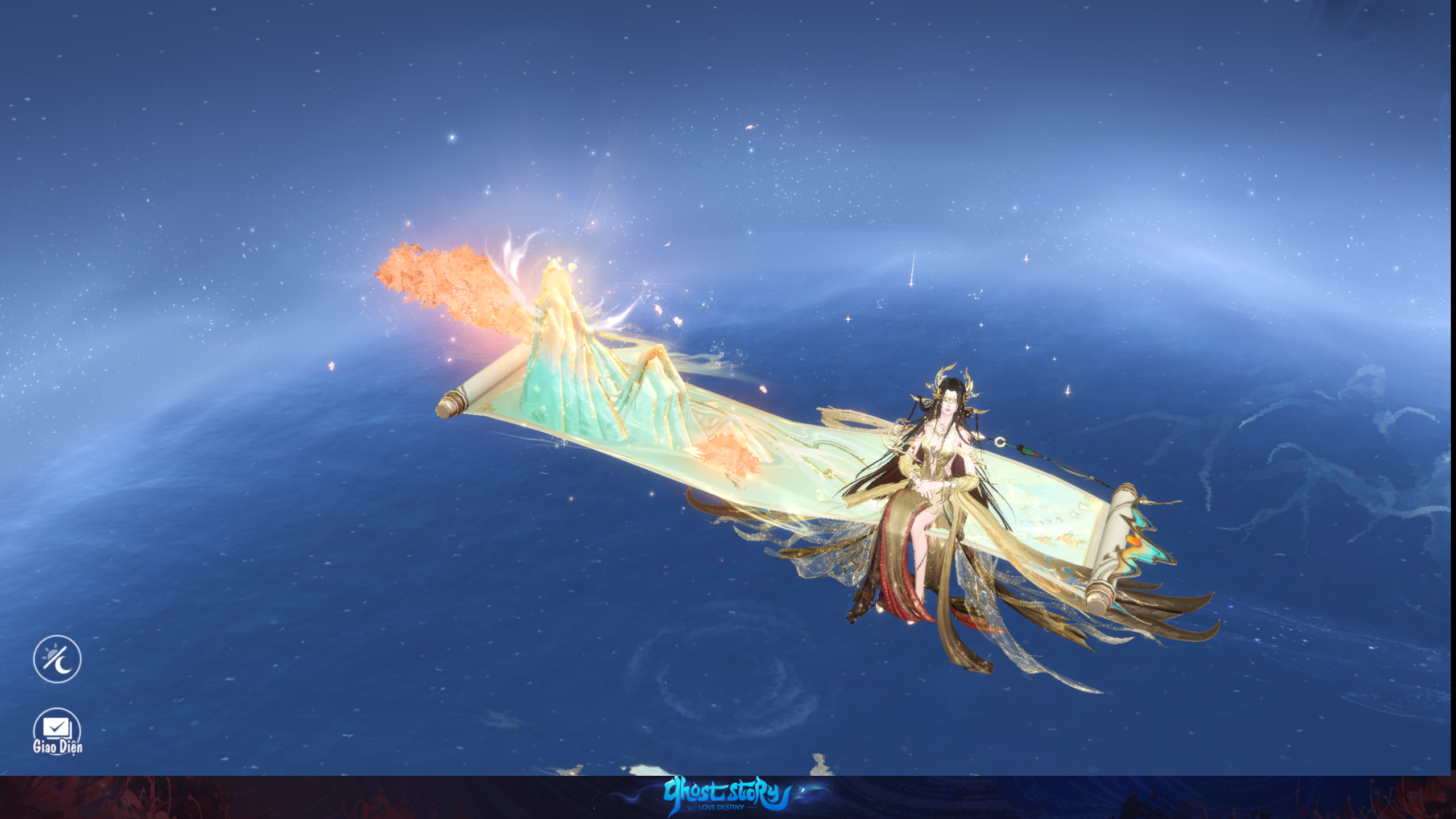 Falling Sunset Painting Rhyme