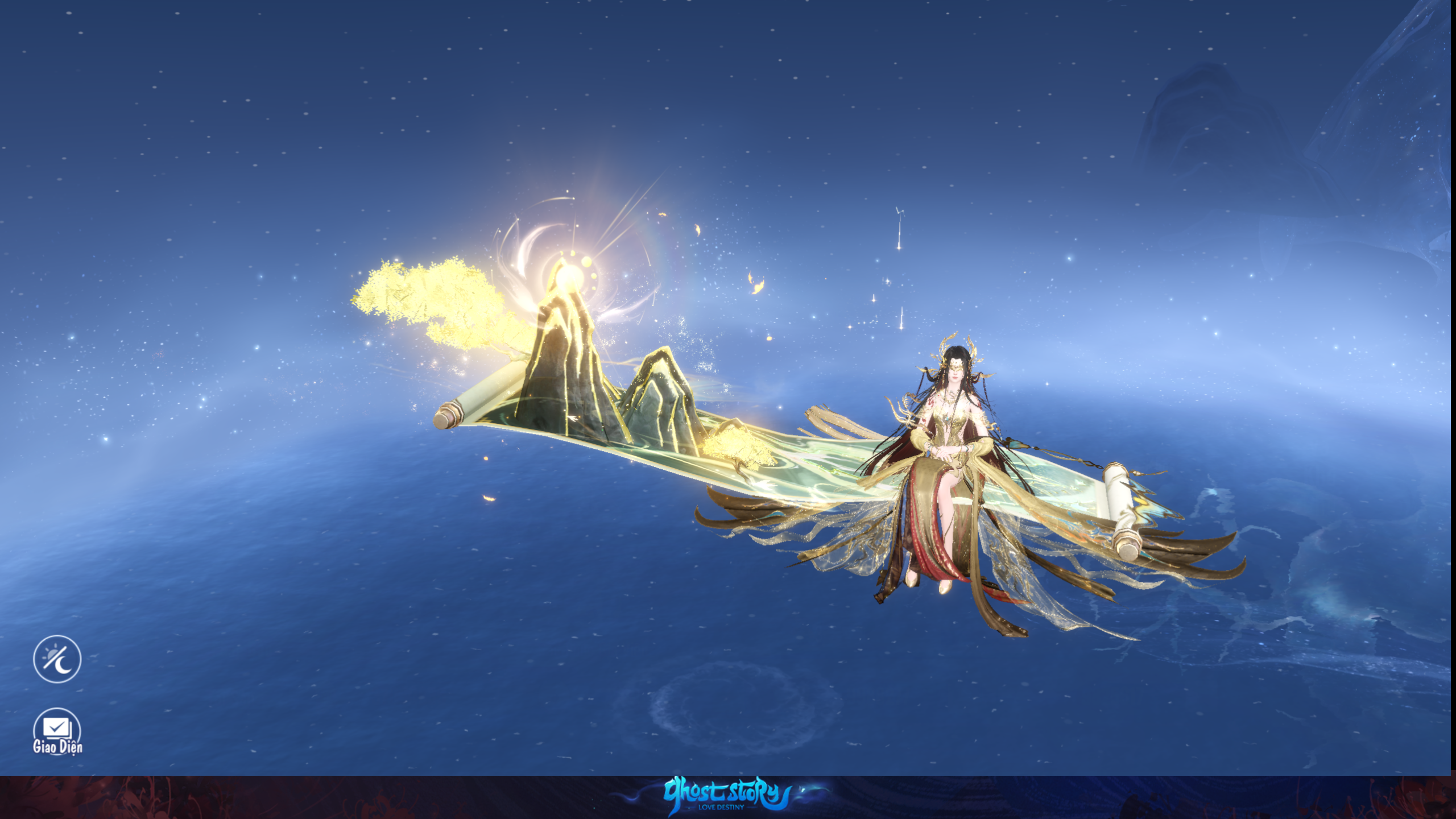 Falling Sunset Painting Rhyme