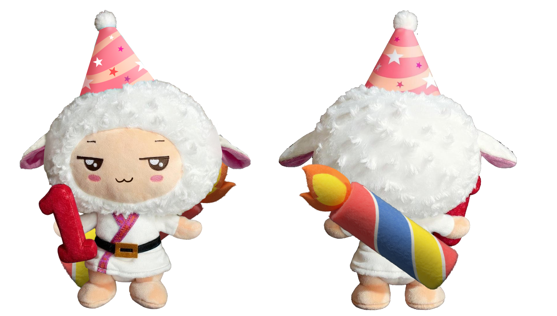 Birthday Plush Sheep