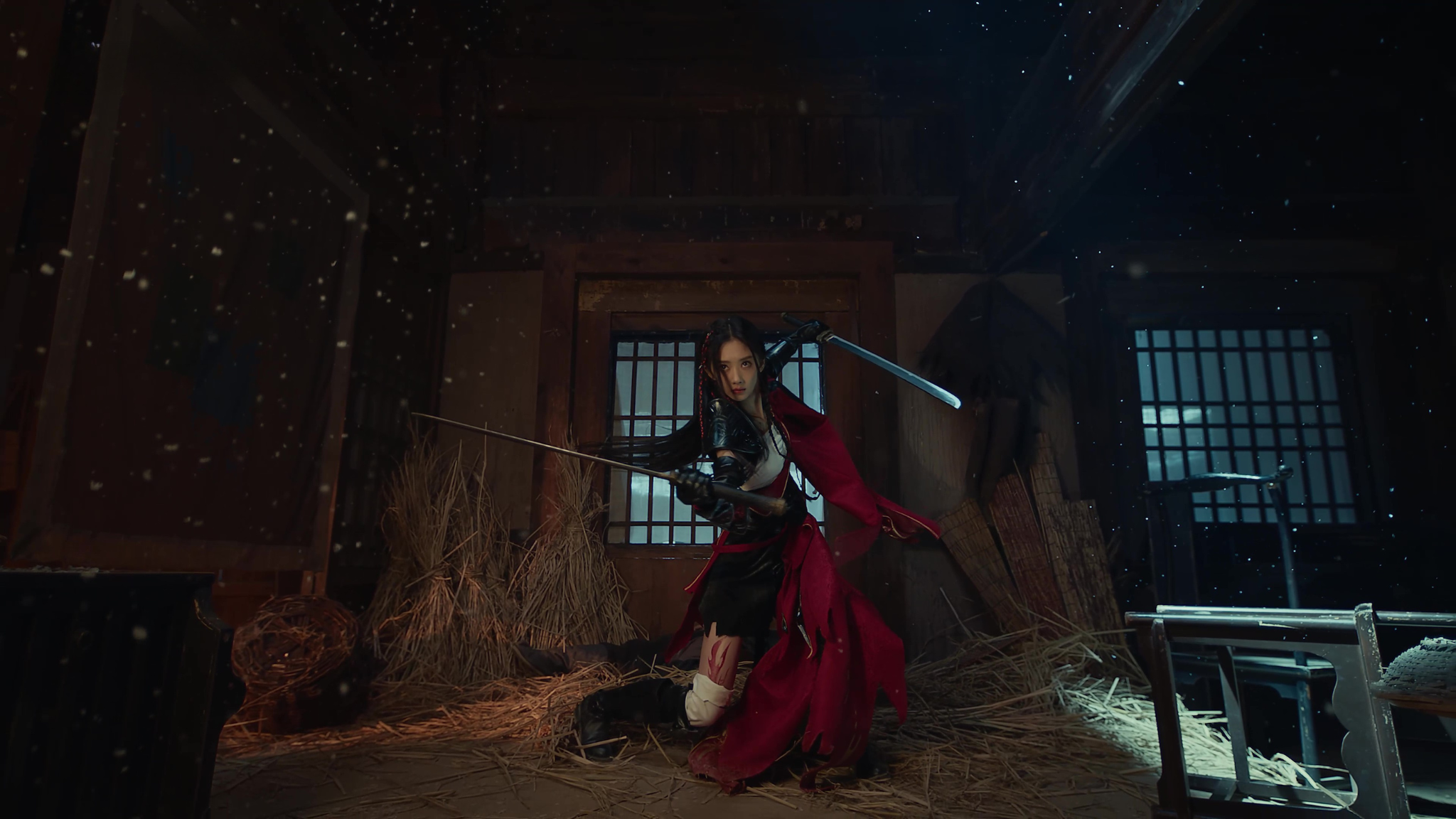 女战狂孤身迎敌