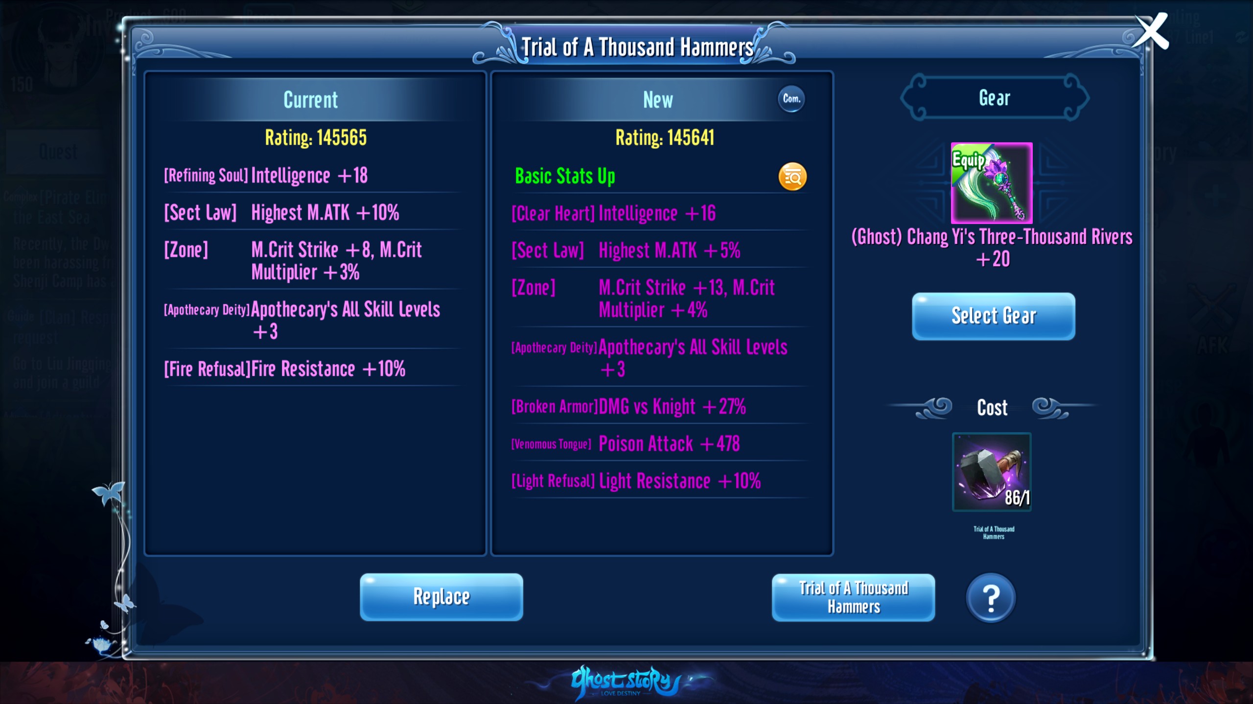 Trial of A Thousand Hammers (Illustration)