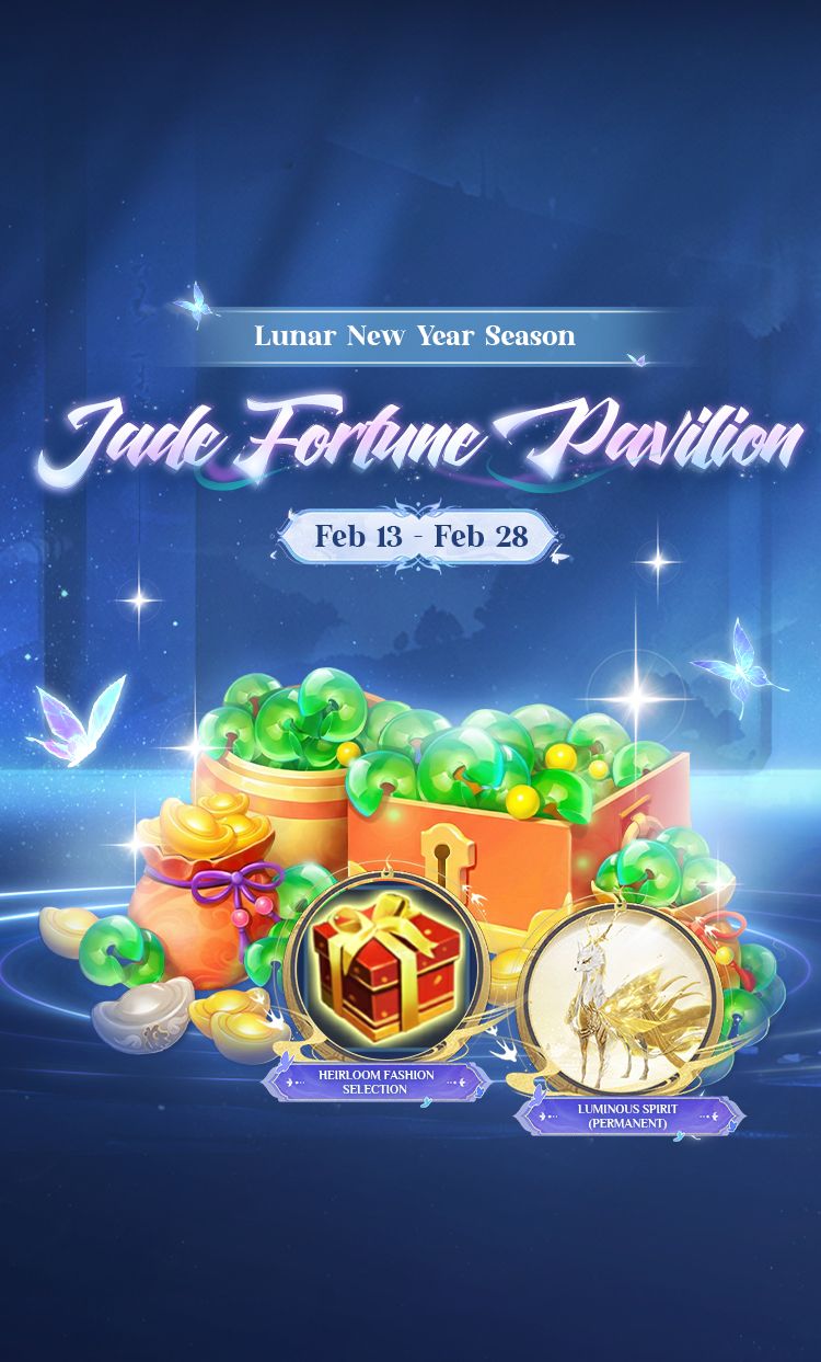 [Feb 13 – Feb 28] Jade Fortune Pavilion – Lunar New Year Season