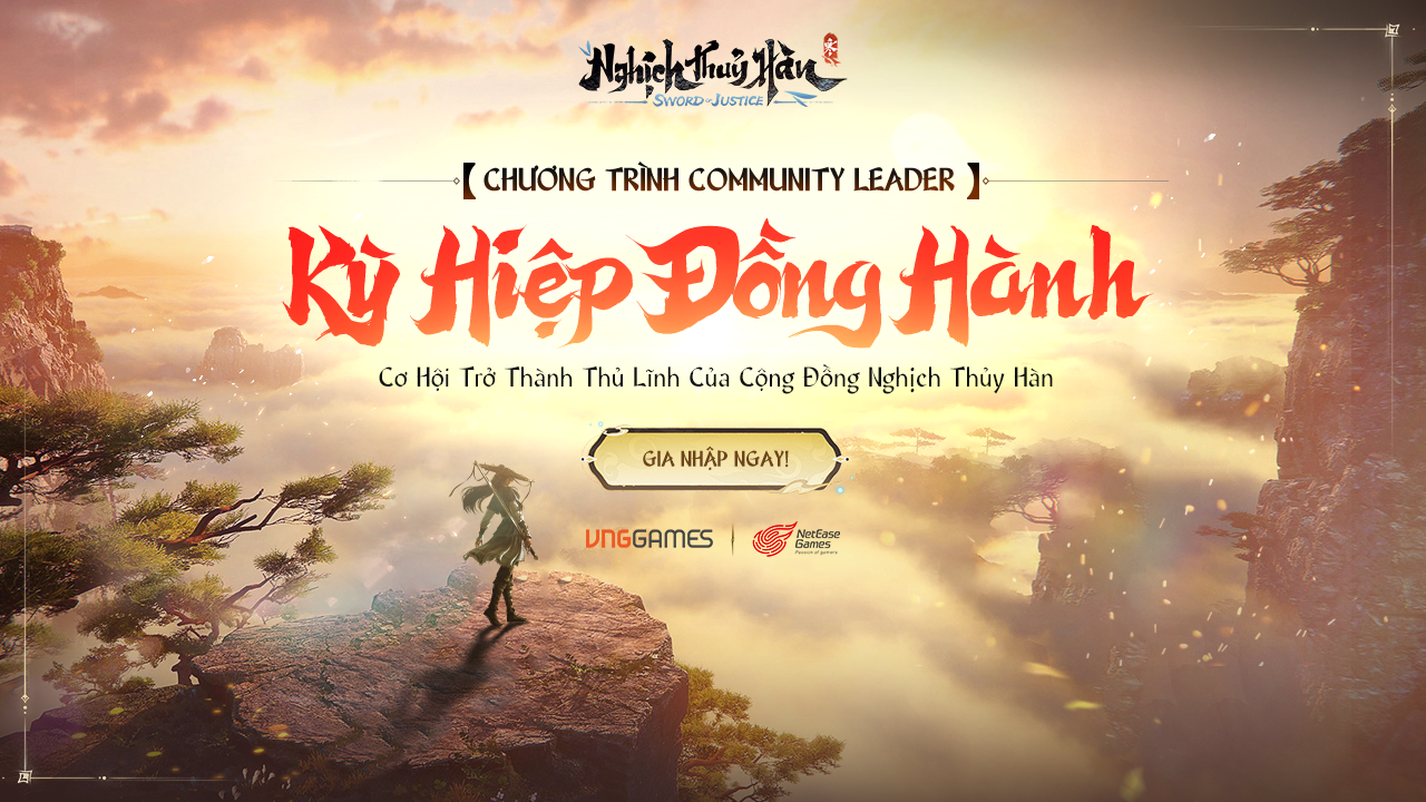THÔNG BÁO MỞ ĐĂNG KÝ THAM GIA CHƯƠNG TRÌNH “KỲ HIỆP ĐỒNG HÀNH” - NGHỊCH THỦY HÀN COMMUNITY LEADER 